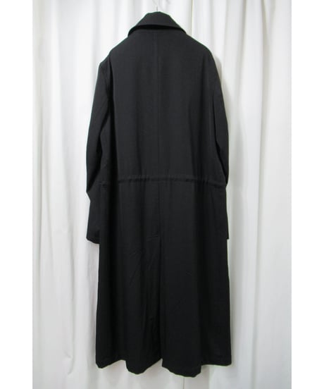 20aw yohji yamamoto pour homme ダブルファスナーデザイン ロングコート（HR-C05-100）