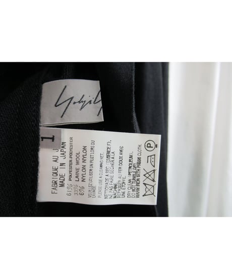 新品 09ss yohji yamamoto femme ダメージ加工デザインジャケット FV-J08-106