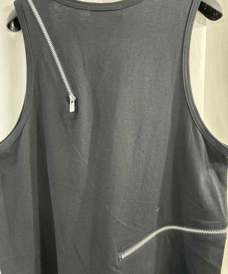 2021AW yohji yamamoto pour homme ファスナータンクトップ（HX-T31-004）