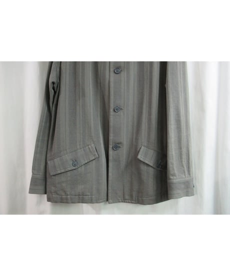 LIMI feu yohji yamamoto ストライプショートジャケット LM-J09-009