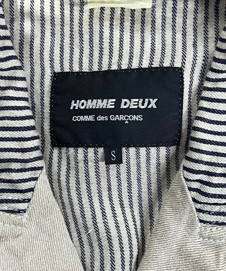 AD2013 HOMME DEUX COMME des GARCONS 麻ジャケット（DM-J085）
