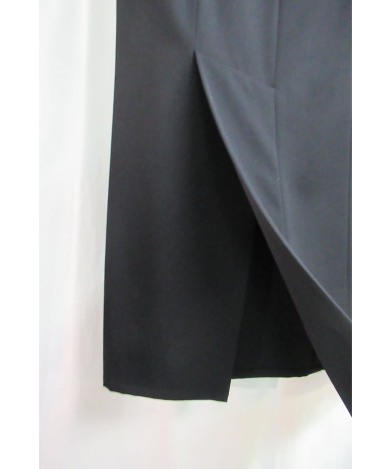 Yohji Yamamoto +NOIR タイト ロングスカート スリット