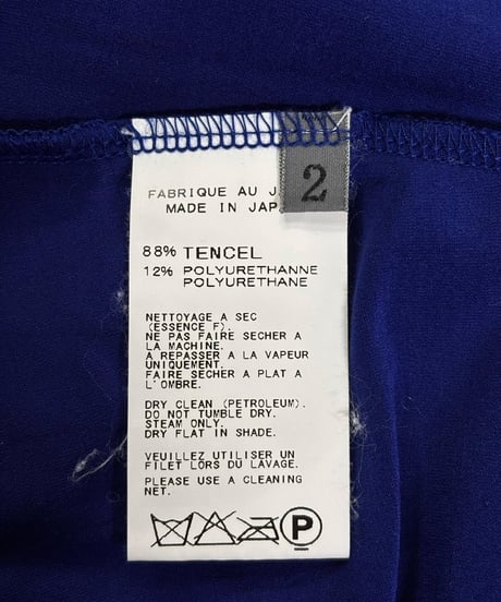 2012AW yohji yamamoto +NOIR テンセルカットソー（ND-T43-250）