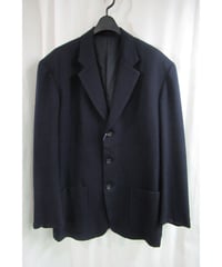 80's SAMPLE yohji yamamoto pour homme vintage 紺 シンプルジャケット HJ-32