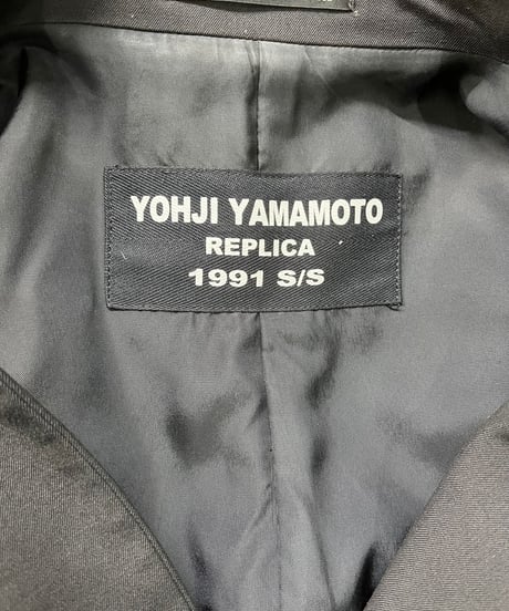 2018SS yohji yamamoto pour homme 1991SS REPLICA カバンジャケット（HW-J68-140）