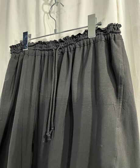 未使用タグ付き 2023SS Y's yohji yamamoto サルエルパンツ（YZ-P12-200）