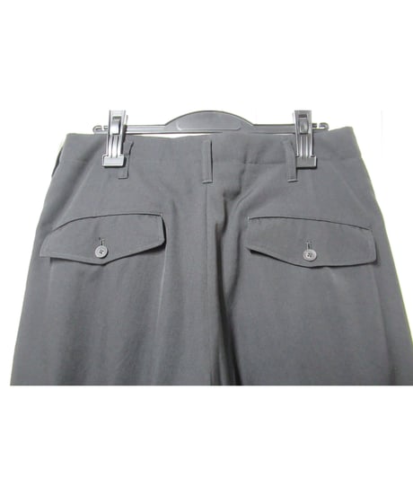 19ss yohji yamamoto pour homme デザインファスナー パンツ（HH-P38-100）