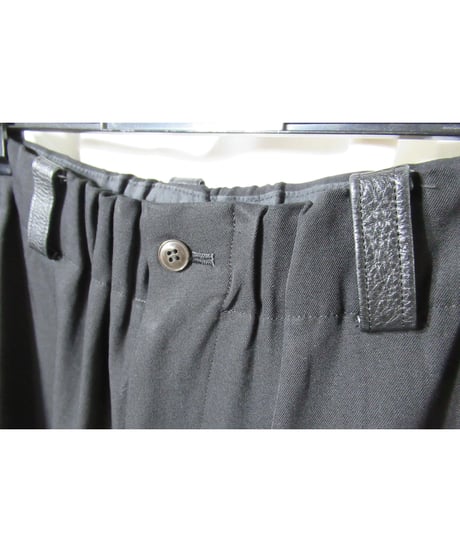 96aw yohji yamamoto pour homme vintage バックポケットデザイン テーパードパンツ（HG-P38-806）