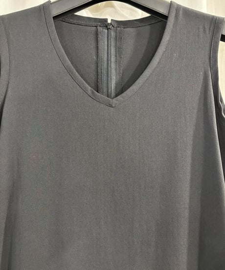 1997SS yohji yamamoto femme vintage ノ－スリーブワンピース（FU-D54-100(S)）