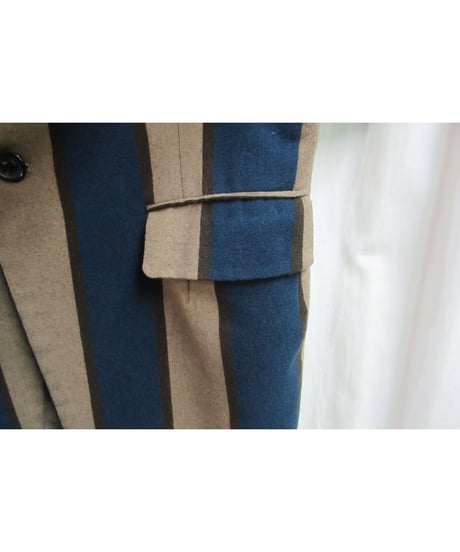 89aw yohji yamamoto pour homme vintage ストライプデザインジャケット（HJ-9）