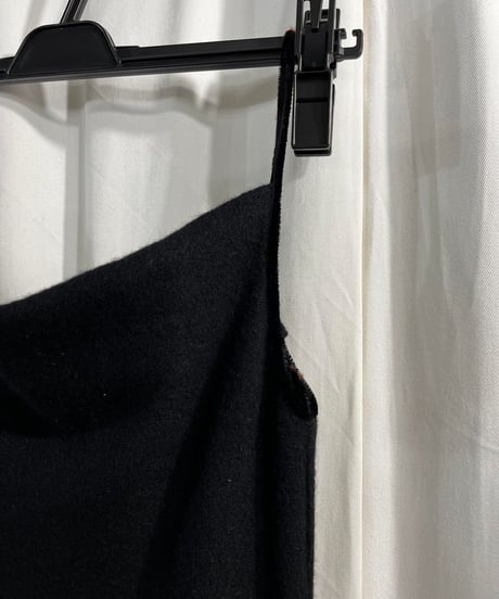 2000AW yohji yamamoto +NOIR 肩ひもワンピース（NT-T64-139）