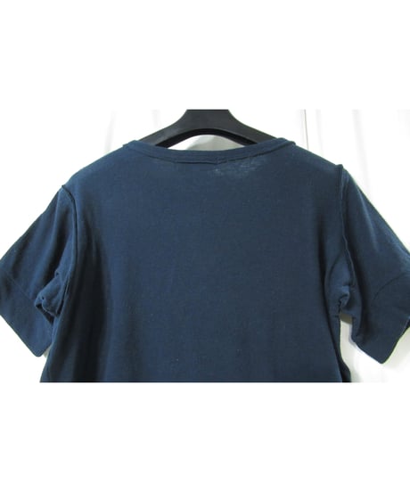 Y’s yohji yamamoto 紺 シンプルデザインカットソー（YO-T74-966）