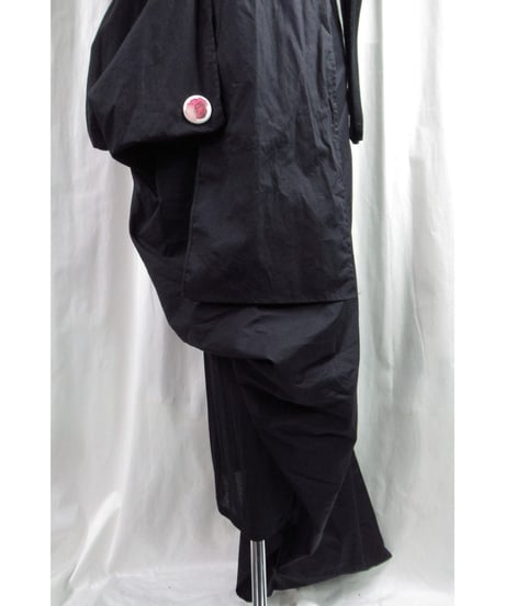 未使用 20ss yohji yamamoto femme マグネット付き 変形デザインドレス（FN-D17-801）