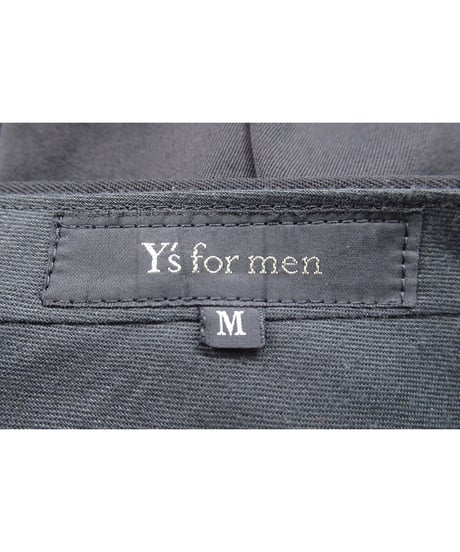 90’s Y’s for men yohji yamamoto vintage ２タック シンプルテーパードパンツ（ME-P10-131）