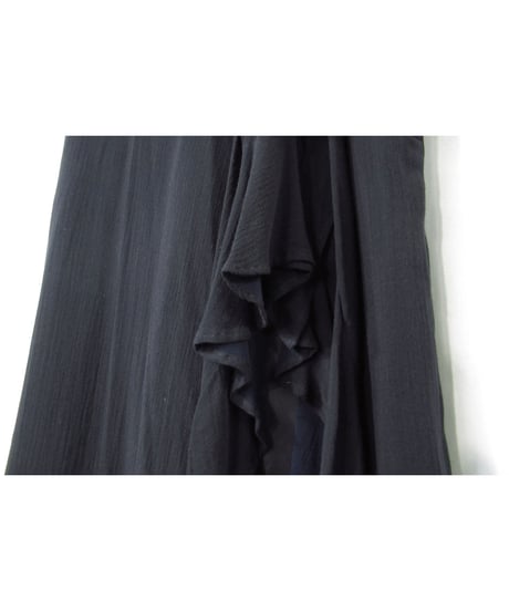 Y’s yohji yamamoto 裏地カラー切替え デザインフレアスカート（YO-S08-210）