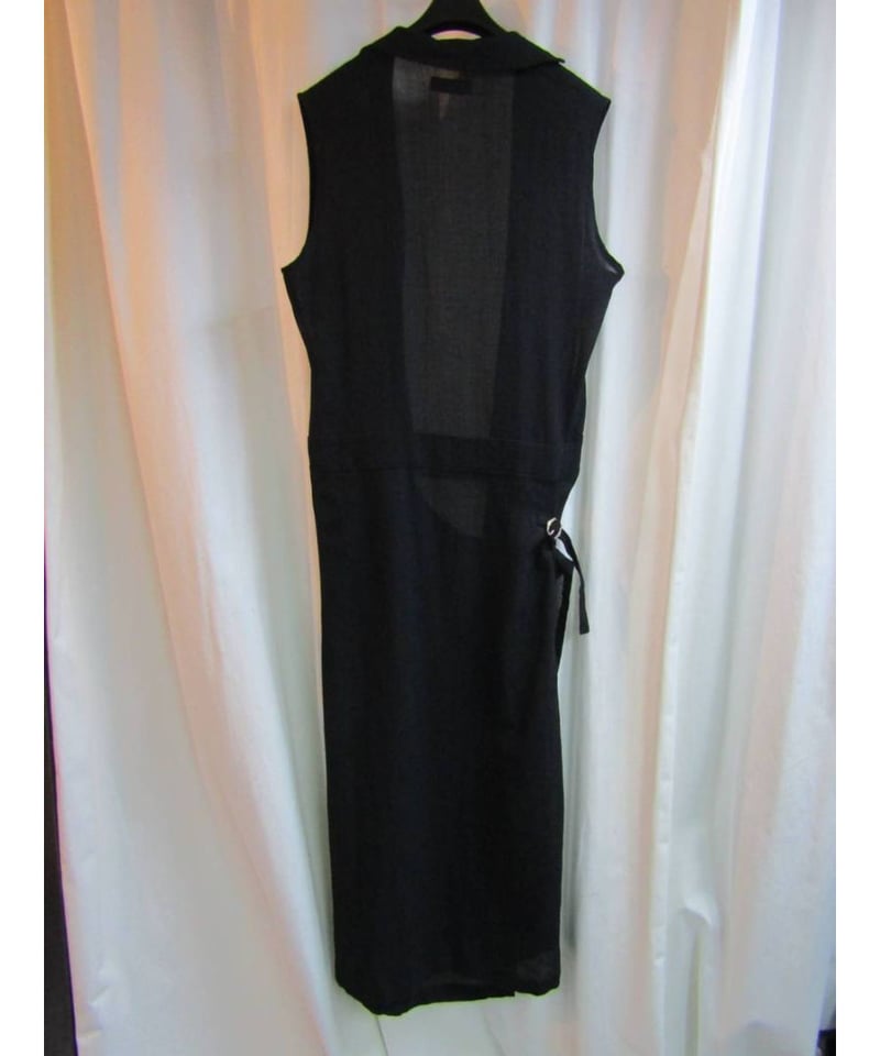 90's Y's yohji yamamoto vintage ジレ デザインワンピース YX