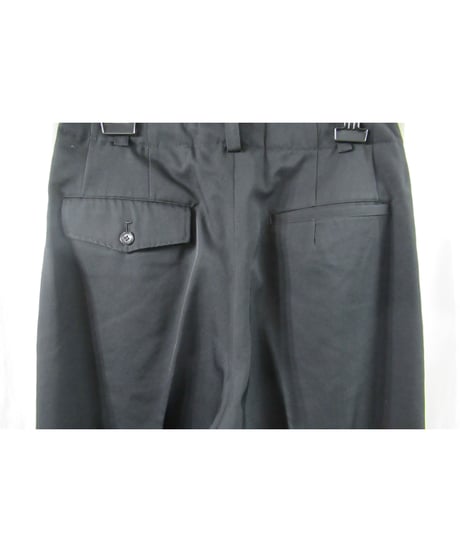 LQ yohjiyamamoto 裾ダブル シンプルワイドパンツ 0363-08-100-98