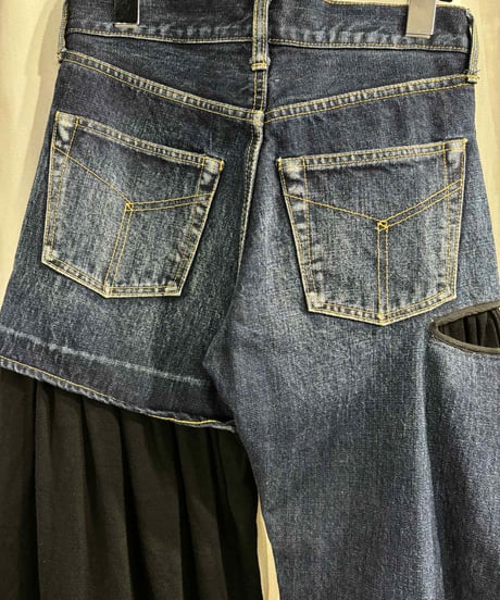 2008SS yohji yamamoto femme デニムパンツ（FM-P05-802）