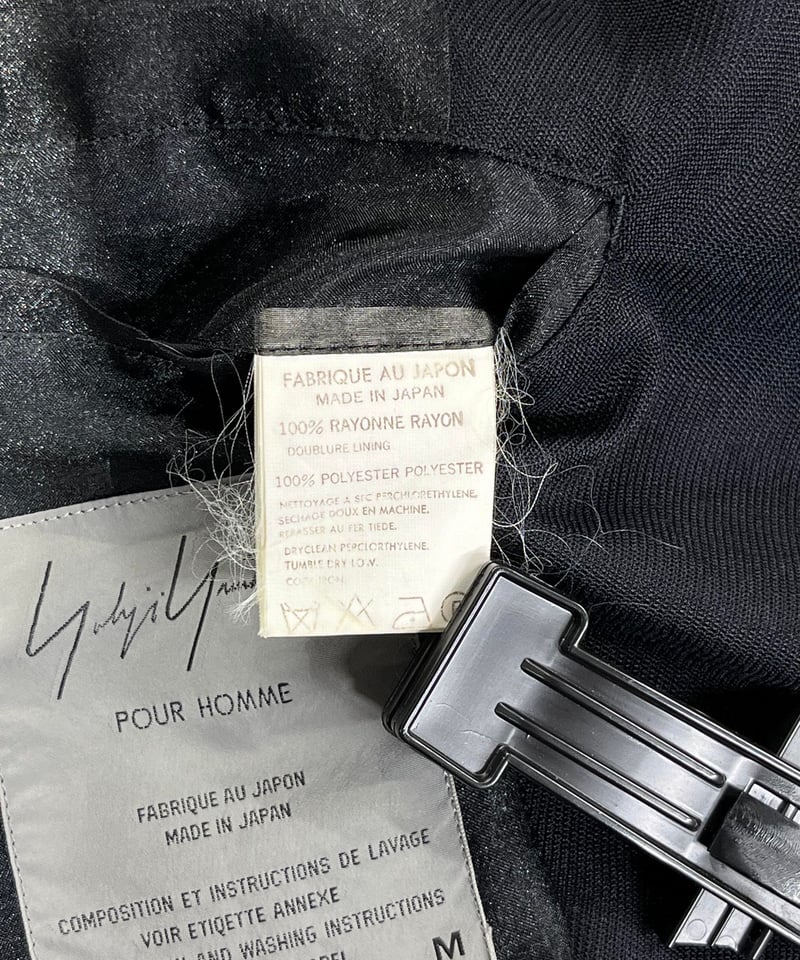 YOHJI YAMAMOTO HOMME 15SS 11ボタンジャケット YOHJI YAMAMOTO HOMME 15SS 11ボタンジャケット TA TUXEDO