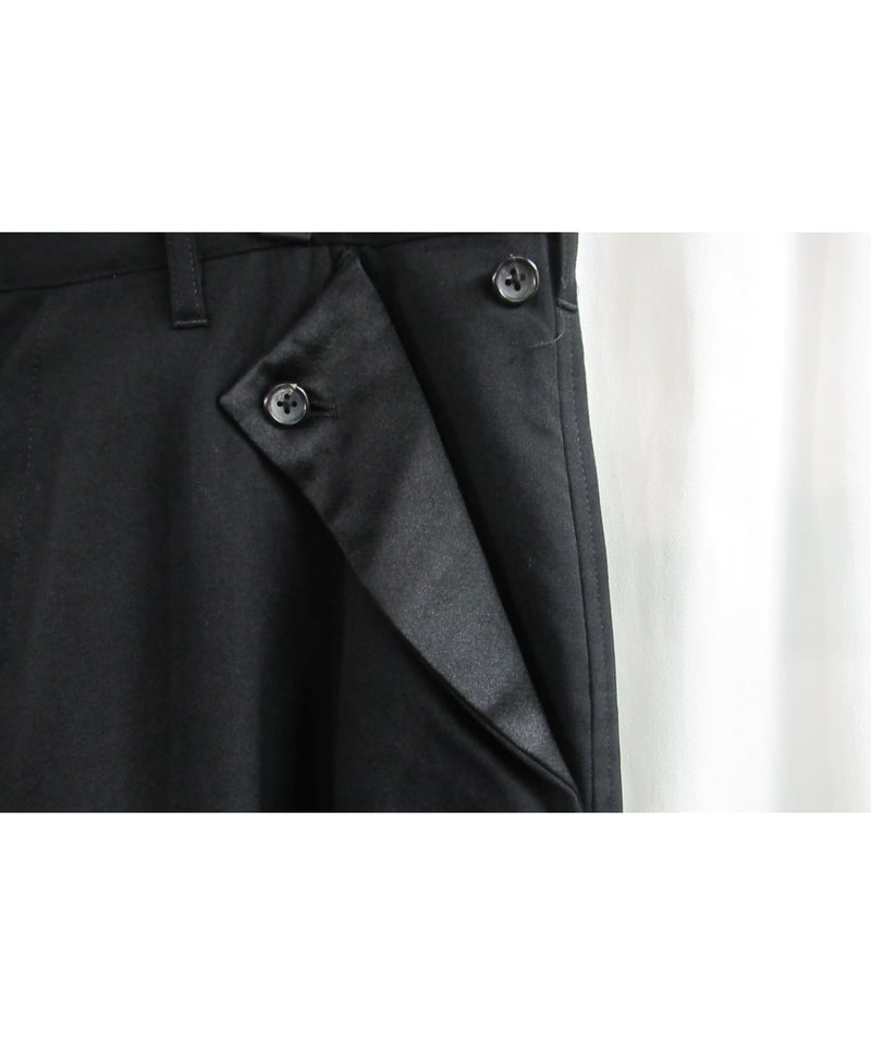 yohji yamamoto pour homme ポケットデザインテーパードパンツ