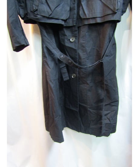 yohji yamamoto pour homme リバーシブル 多ポケットデザインロングコート HR-C04-001