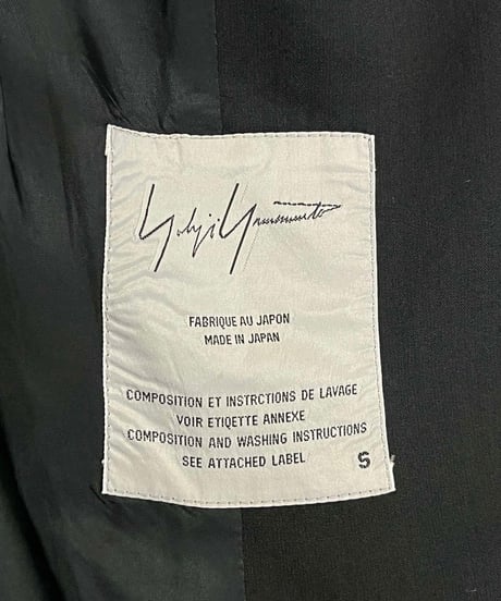 1991AW yohji yamamoto femme 一つ釦 ジャケット（FZ-J09-101）