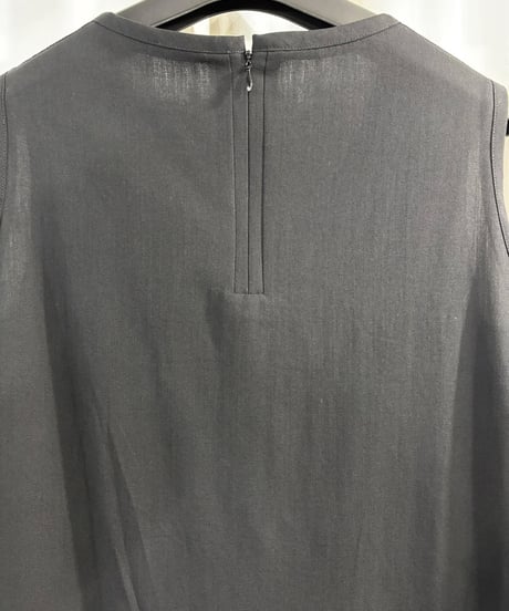 1997SS yohji yamamoto femme vintage ノ－スリーブワンピース（FU-D54-100(S)）