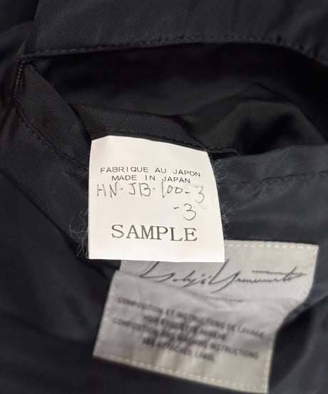 2020SS yohji yamamoto pour homme SAMPLE デザインジャケット（HN-J13-100）