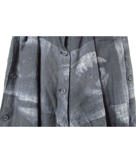 未使用 21ss yohji yamamoto pour homme 麻 プリントデザインパンツ（HD-P42-802）