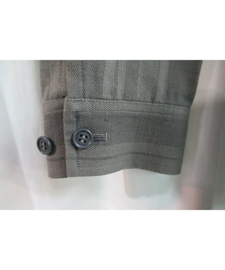 LIMI feu yohji yamamoto ストライプショートジャケット LM-J09-009