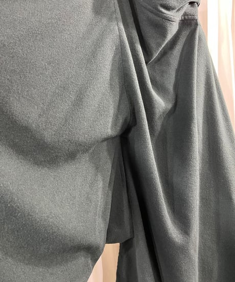2015AW yohji yamamoto femme デザインマントコート（FY-C04-115）