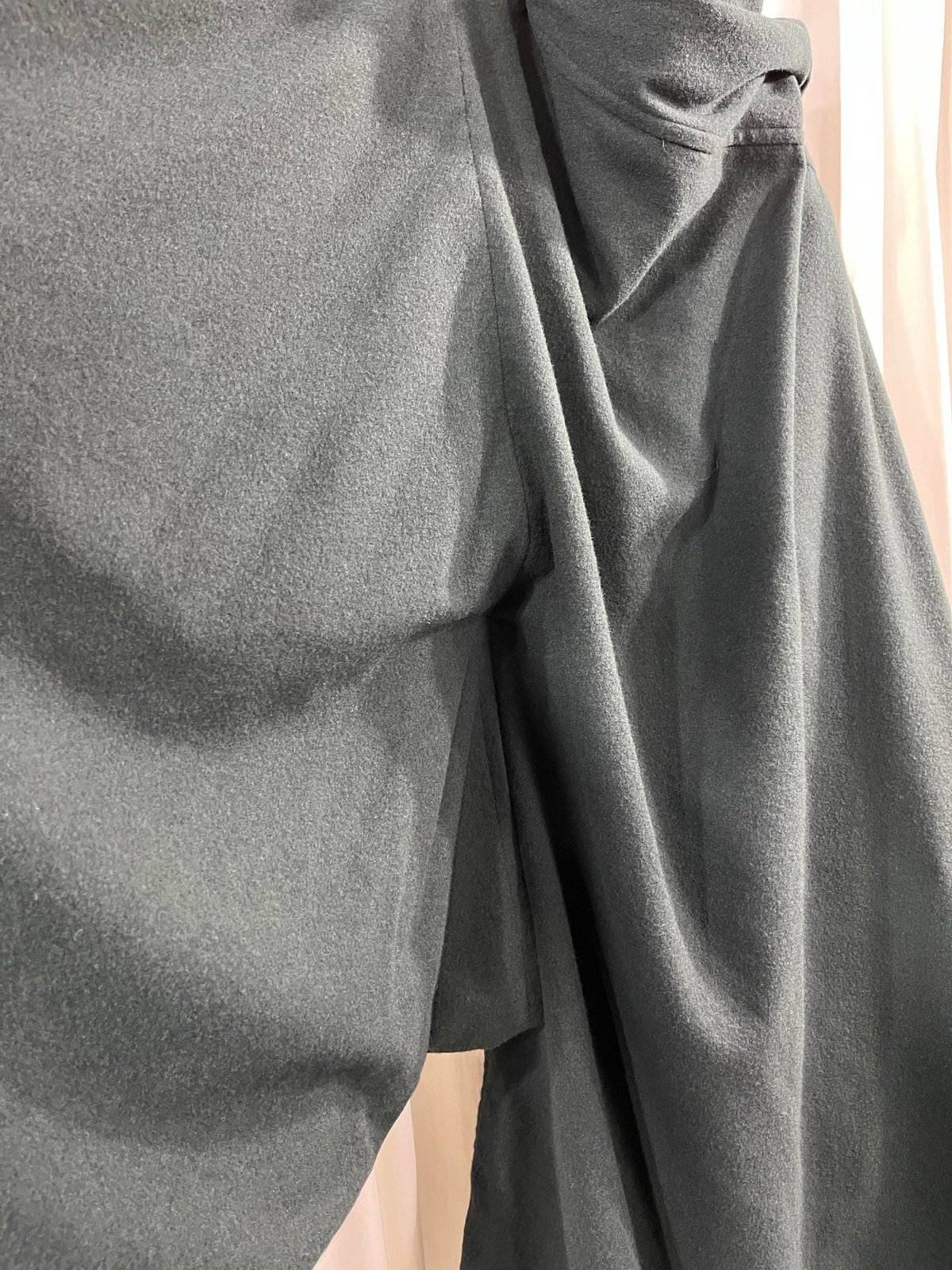 2015AW yohji yamamoto femme デザインマントコート（FY-C04-1