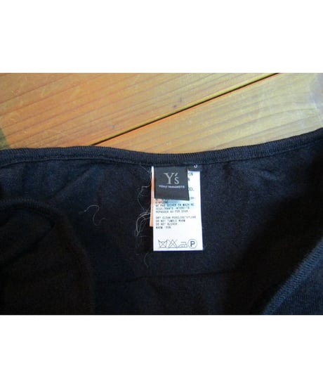 Y's yohji yamamoto 紺 ラップデザインアシメトリースカート YV-T56-169