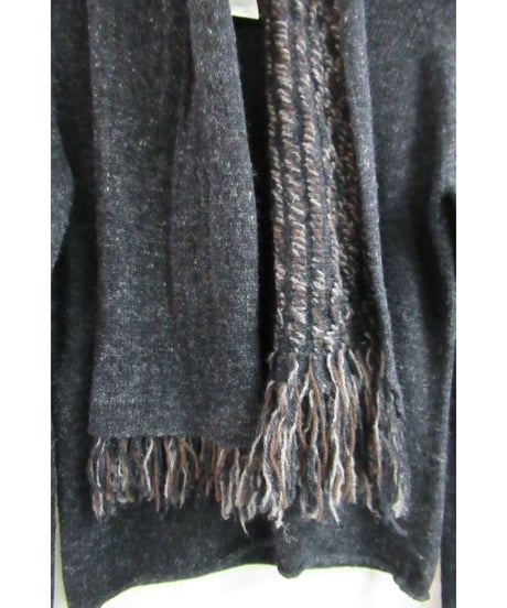 Y's yohji yamamoto ストール付ニットカーディガン YL-K16-127