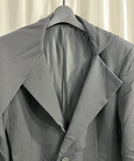 Y's yohji yamamoto ストール付き1釦ジャケット（YX-J58-131）