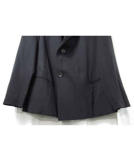 Y’s yohji yamamoto ファスナーデザイン 変形ダブルジャケット（YQ-J14-102）