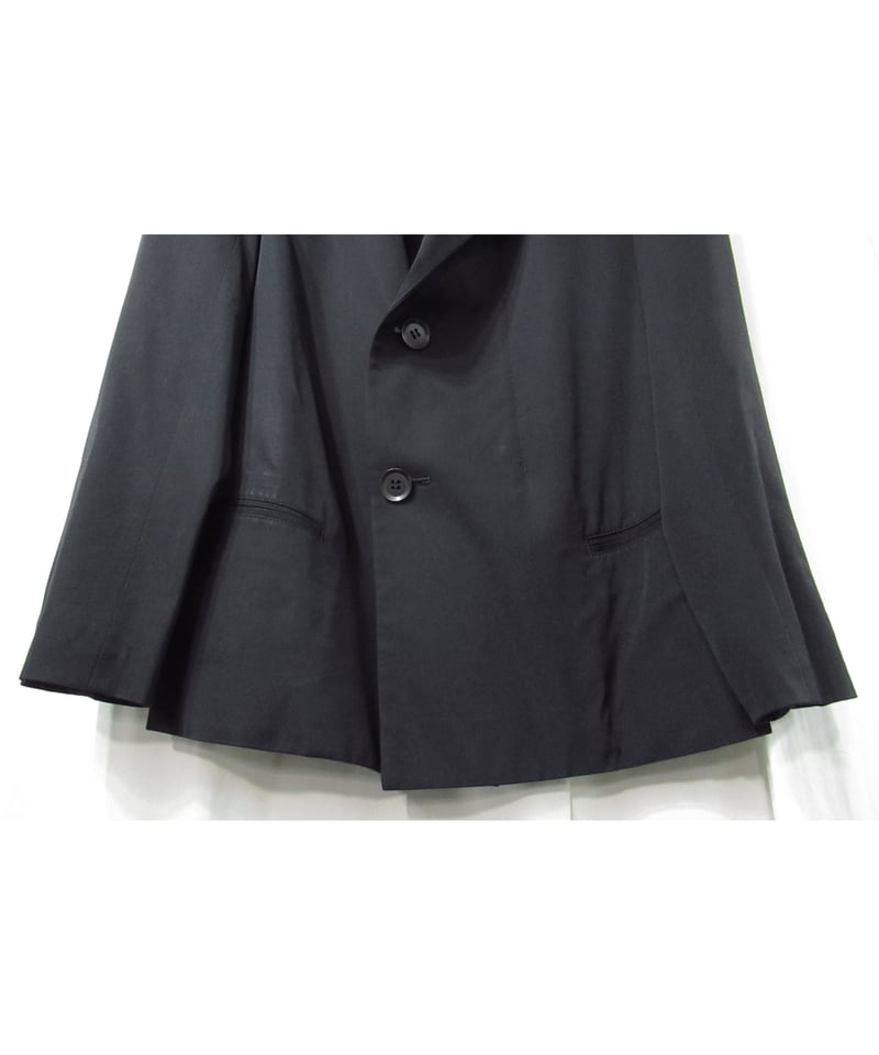 Y's yohji yamamoto ファスナーデザイン 変形ダブルジャケット