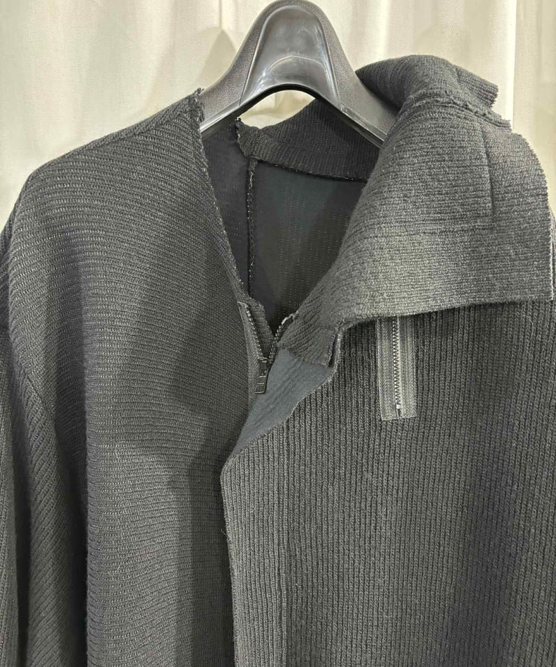 2020AW yohji yamamoto pour homme ストール付きロングニット（H