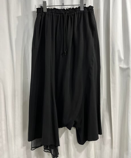 未使用タグ付き 2023SS Y's yohji yamamoto サルエルパンツ（YZ-P12-200）