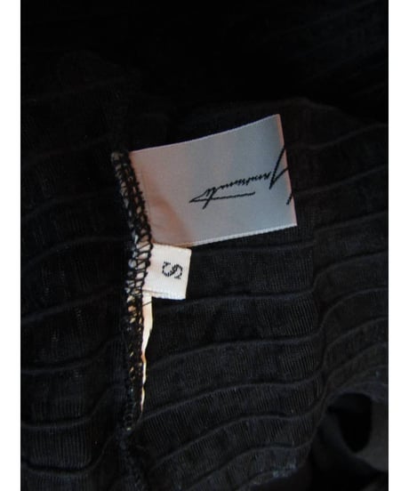 90's yohji yamamoto femme vintage ロングシースルーワンピース FD-1