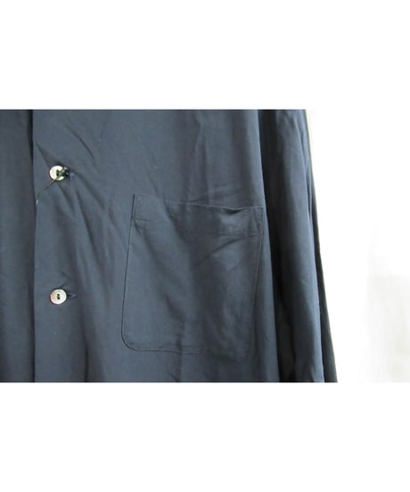 Y's for men yohji yamamoto 貝ボタンシンプルレーヨンブラウス MR-B15-204
