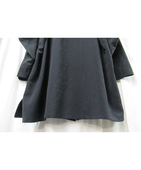 18ss yohji yamamoto pour homme 素材切替えデザイン ラグランスリーブブラウス（HW-B24-809）