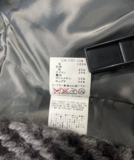 LIMI feu yohji yamamoto ストールデザインコート（LM-C07-114）