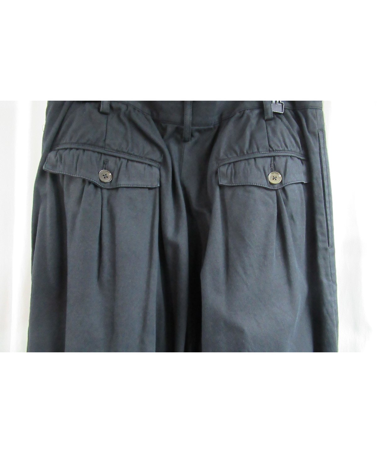 極美品 19SS⭐️ヨウジヤマモトプールオム サルエルパンツ ウエストゴム 3 極美品 19SS⭐️ヨウジヤマモトプールオム サルエルパンツ