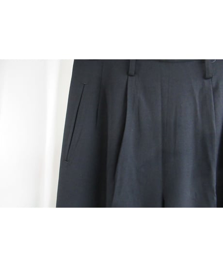 90's yohji yamamoto femme vintage シンプルテーパードパンツ FZ-P01-100