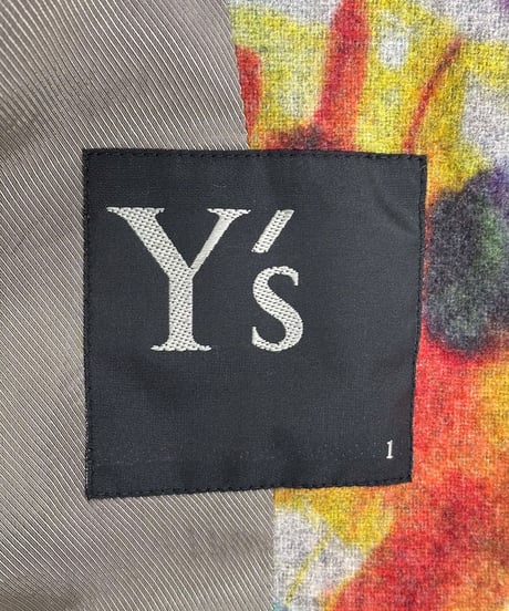 Y's yohji yamamoto 3釦デザインジャケット（YX-J10-128）