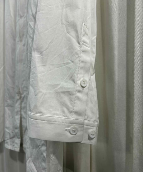 2022SS yohji yamamoto pour homme 花刺繡ブラウス（HG-B87-035）