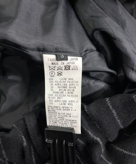 S'YTE yohji yamamoto ダメージニット切替ストライプパンツ（UV-P78-824）