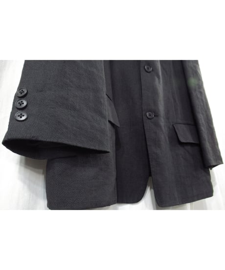 90’s Y’s for men yohji yamamoto vintage 麻 フラップポケットデザインジャケット（MJ-J03-303）