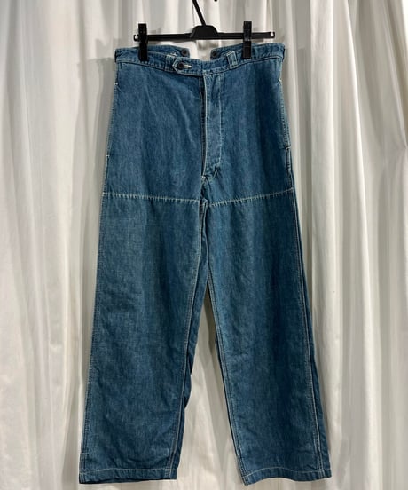 Y's for men yohji yamamoto サスペンダーデニムパンツ（ME-P25-065）